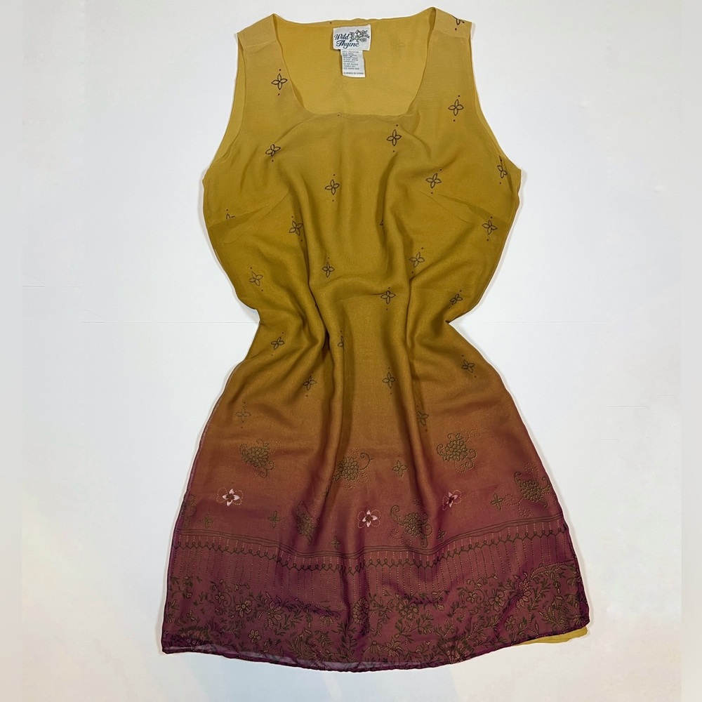 Vintage Mini Shift Dress